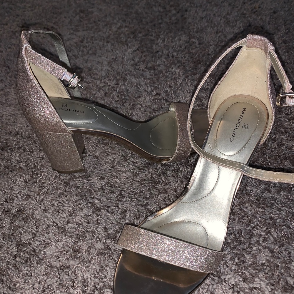 Rose gold heels
